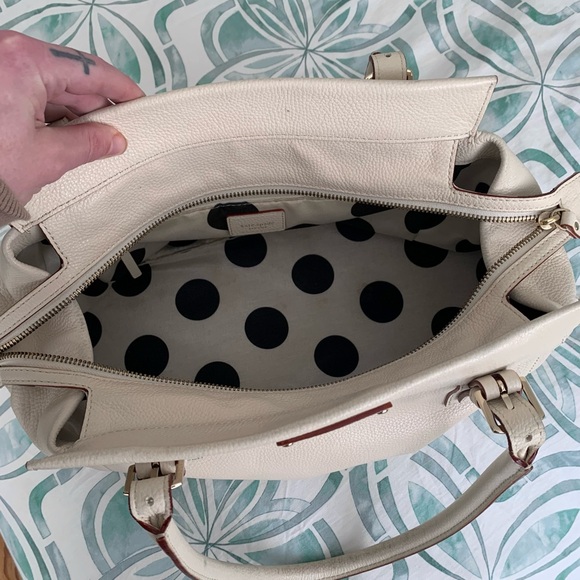 Kate Spade Crème White Handbag - Picture 9 of 16